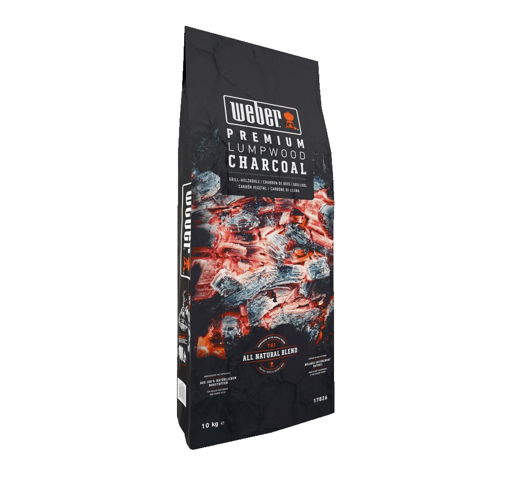 Weber Premium Lump Charcoal (10 Kg)