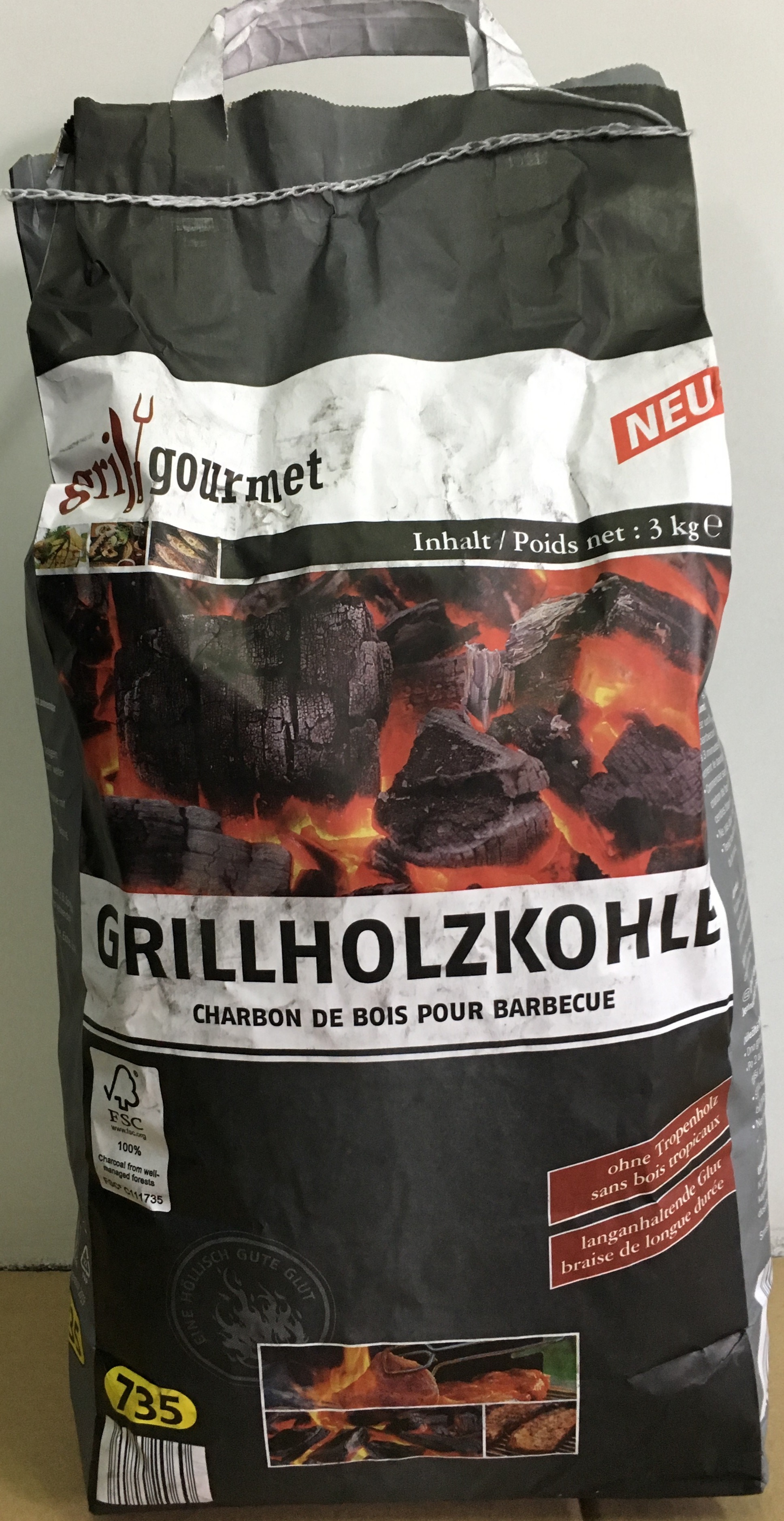grill gourmet (3 Kg)