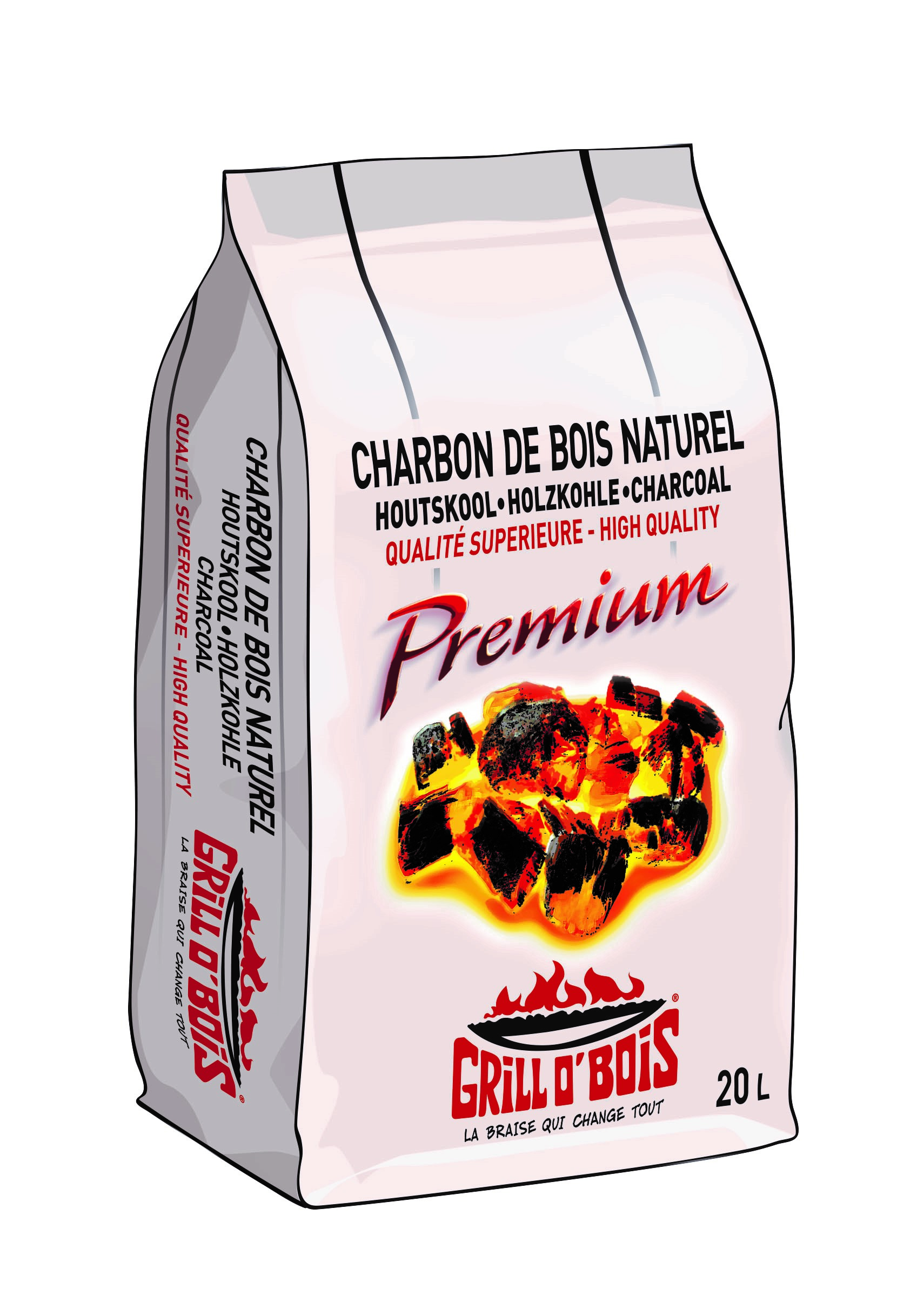 Grill O' bois Premium (20 L)