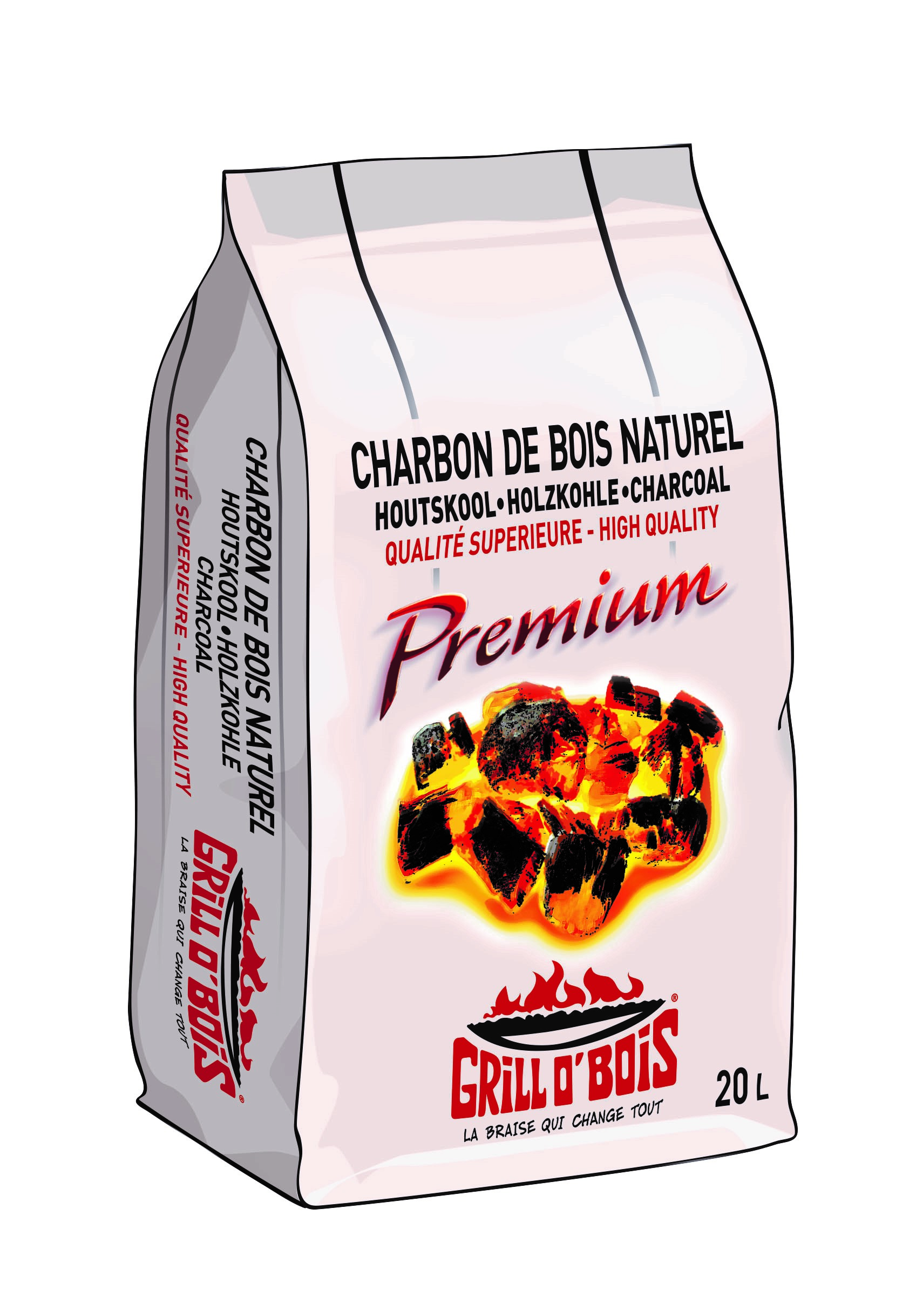 Grill O' Bois Premium (20 L)