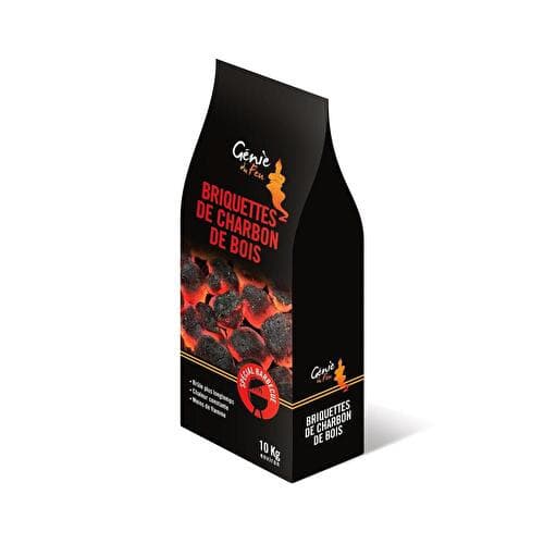 Génie du Feu Briquettes de Charbon de Bois (3 Kg)