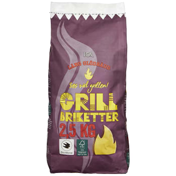 ICA Grill Briketter (2,5 Kg)