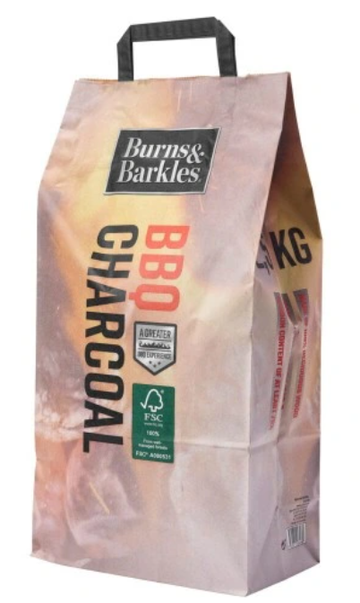 Burns & Barkles BBQ Charcoal (2,5 Kg)